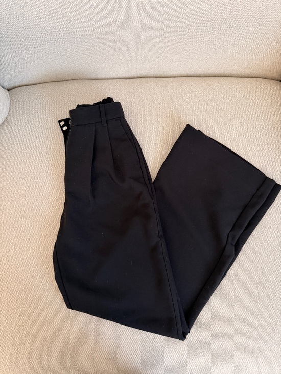 Abercrombie & Fitch Pants - Classic Black High-Waist Abercrombie Trousers